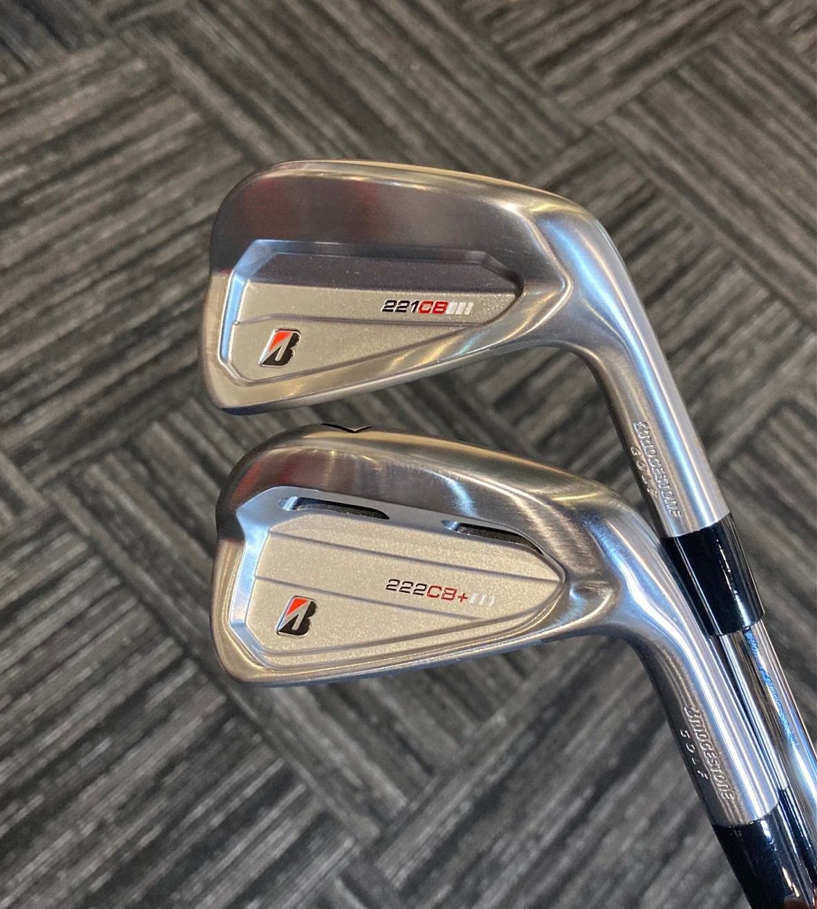 ブリジストンアイアン【222CB +】6番【221CB】7番, 8番, 9番