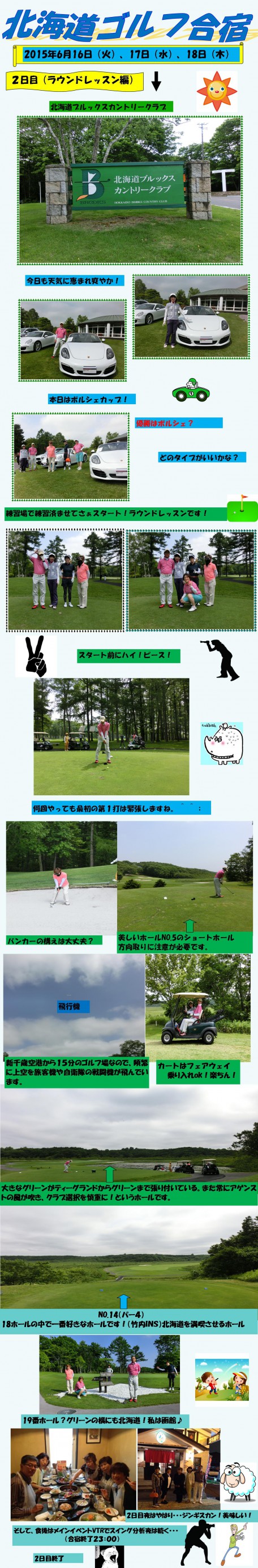 北海道ゴルフイベント御報告(2日目） - コピー